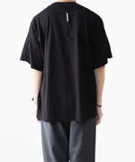 画像をギャラリービューアに読み込む, VEIN ヴェインの100/3 SUEDE JERSEY VESSEL S/S TEE - BLACKの公式通販サイトsession福岡セレクトショップ
