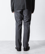 画像をギャラリービューアに読み込む, ATTACHMENT アタッチメントのT/W/SI STRETCH GABARDINE REGULAR FIT EASY TROUSERS - S.GRAYの公式通販サイトsession福岡セレクトショップ
