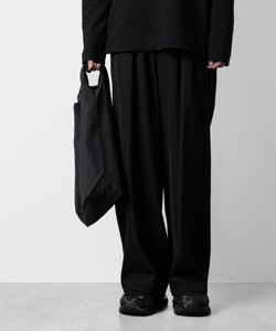 【ATTACHMENT / LIMITED】ATTACHMENT アタッチメント別注のSHOULDER SHOPPING BAG - BLACK 公式通販サイトsession福岡セレクトショップ