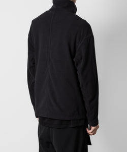 ATTACHMENT アタッチメントのPOLARTEC FLEECE TRACK JACKET - BLACK 公式通販サイトsession福岡セレクトショップ