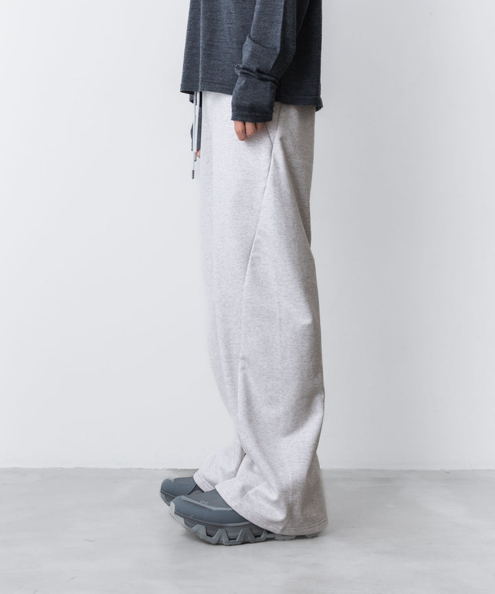 ATTACHMENT アタッチメントのCO STRECH TERRY 3D WIDE TROUSERS - X.GRAYの公式通販サイトsession福岡セレクトショップ