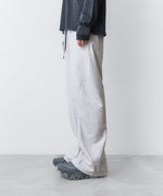 画像をギャラリービューアに読み込む, ATTACHMENT アタッチメントのCO STRECH TERRY 3D WIDE TROUSERS - X.GRAYの公式通販サイトsession福岡セレクトショップ
