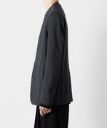 画像をギャラリービューアに読み込む, ATTACHMENT アタッチメントのNY/CO STRETCH JERSEY COLLARLESS JACKET - D.GRAY 公式通販サイトsession福岡セレクトショップ
