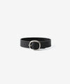 【 ATTACHMENT 】COW LEATHER BRACELET - BLACK