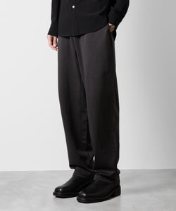 ATTACHMENT アタッチメントのCOTTON DOUBLE FACE LOUNGE TROUSERS - D.GRAY  公式通販サイトsession福岡セレクトショップ