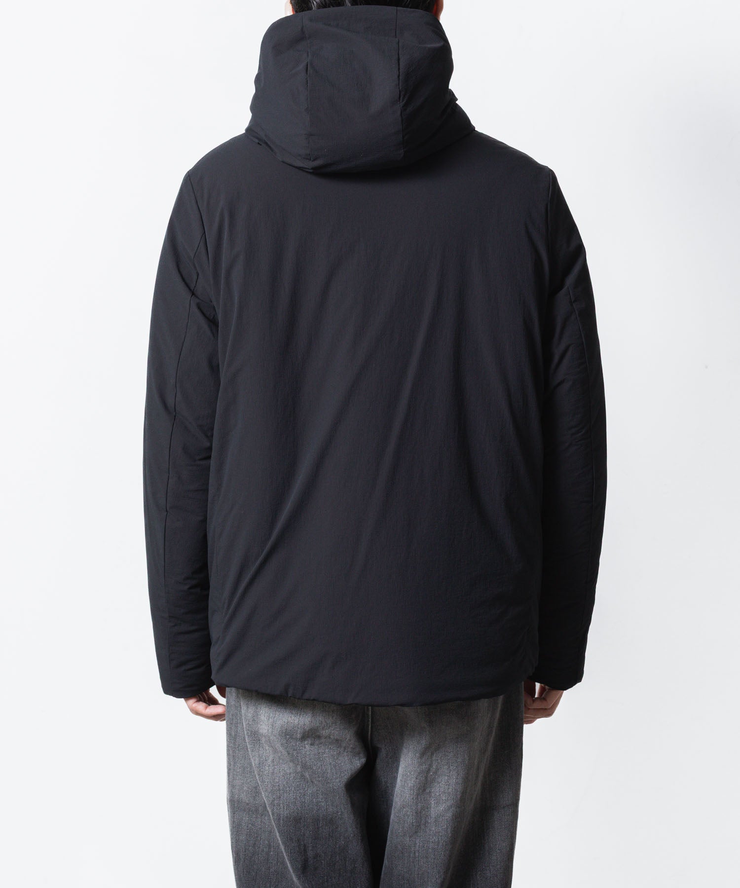 ATTACHMENT / EXCLUSIVE ITEMアタッチメントのNY 2WAY STRECH ROUND ZIP HOODED JACKET - BLACKの公式通販サイトsession福岡セレクトショップ