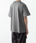 画像をギャラリービューアに読み込む, ATTACHMENT アタッチメントの30//2 SUVIN JERSEY PRINT TEE - GRAYの公式通販サイトsession福岡セレクトショップ
