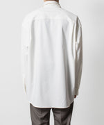 画像をギャラリービューアに読み込む, ATTACHMENT アタッチメントのPE/RY STRETCH TROPICAL STRAP SLEEVE L/S SHIRT - WHITEの公式通販サイトsession福岡セレクトショップ
