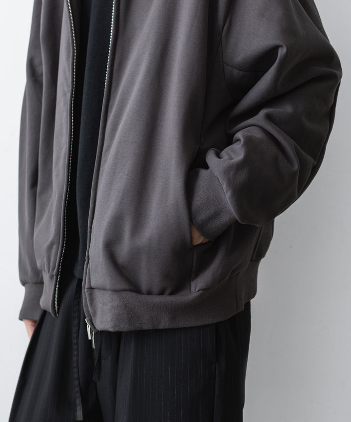 ATTACHMENT アタッチメントのCO STRECH TERRY ZIP UP HOODIE - D.GRAYの公式通販サイトsession福岡セレクトショップ