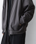 画像をギャラリービューアに読み込む, ATTACHMENT アタッチメントのCO STRECH TERRY ZIP UP HOODIE - D.GRAYの公式通販サイトsession福岡セレクトショップ
