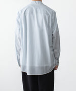 画像をギャラリービューアに読み込む, ATTACHMENT アタッチメントのWO/PE STRIPE L/S SHIRT - S.BLUEの公式通販サイトsession福岡セレクトショップ
