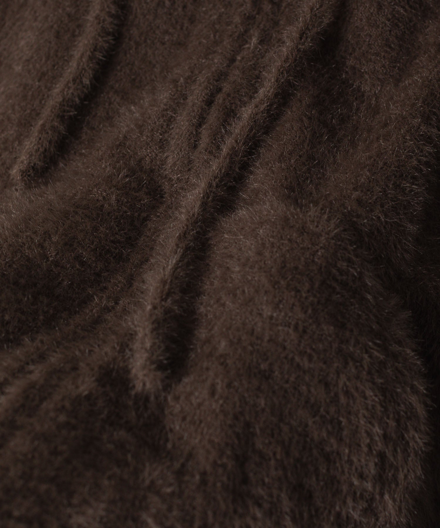 VEIN ヴェインのMALL YARN JERSEY ZIP UP HOODIE - BROWNの公式通販サイトsession福岡セレクトショップ