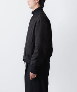 VEIN 】SYNTHETIC SUEDE LEATHER BOMBER JKT - BLACK | 公式通販サイト