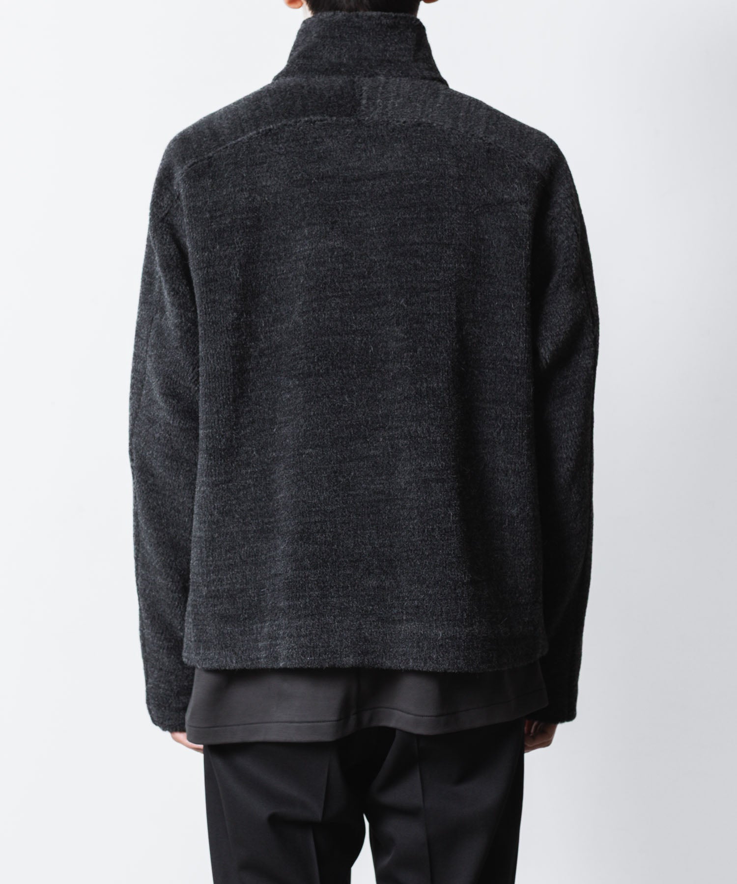 ATTACHMENT アタッチメントのWO/ALPACA BOA ZIP UP BLOUSON - D.GRAYの公式通販サイトsession福岡セレクトショップ