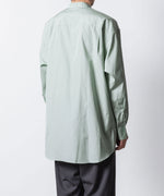 画像をギャラリービューアに読み込む, ATTACHMENT アタッチメントの140/2 GIZA BROAD BANDCOLLAR L/S SHIRT - L.GREENの公式通販サイトsession福岡セレクトショップ

