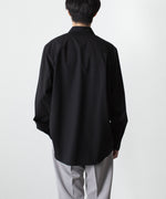 画像をギャラリービューアに読み込む, ATTACHMENT アタッチメントのWO/TA STRETCH TRO L/S SHIRT - BLACKの公式通販サイトsession福岡セレクトショップ

