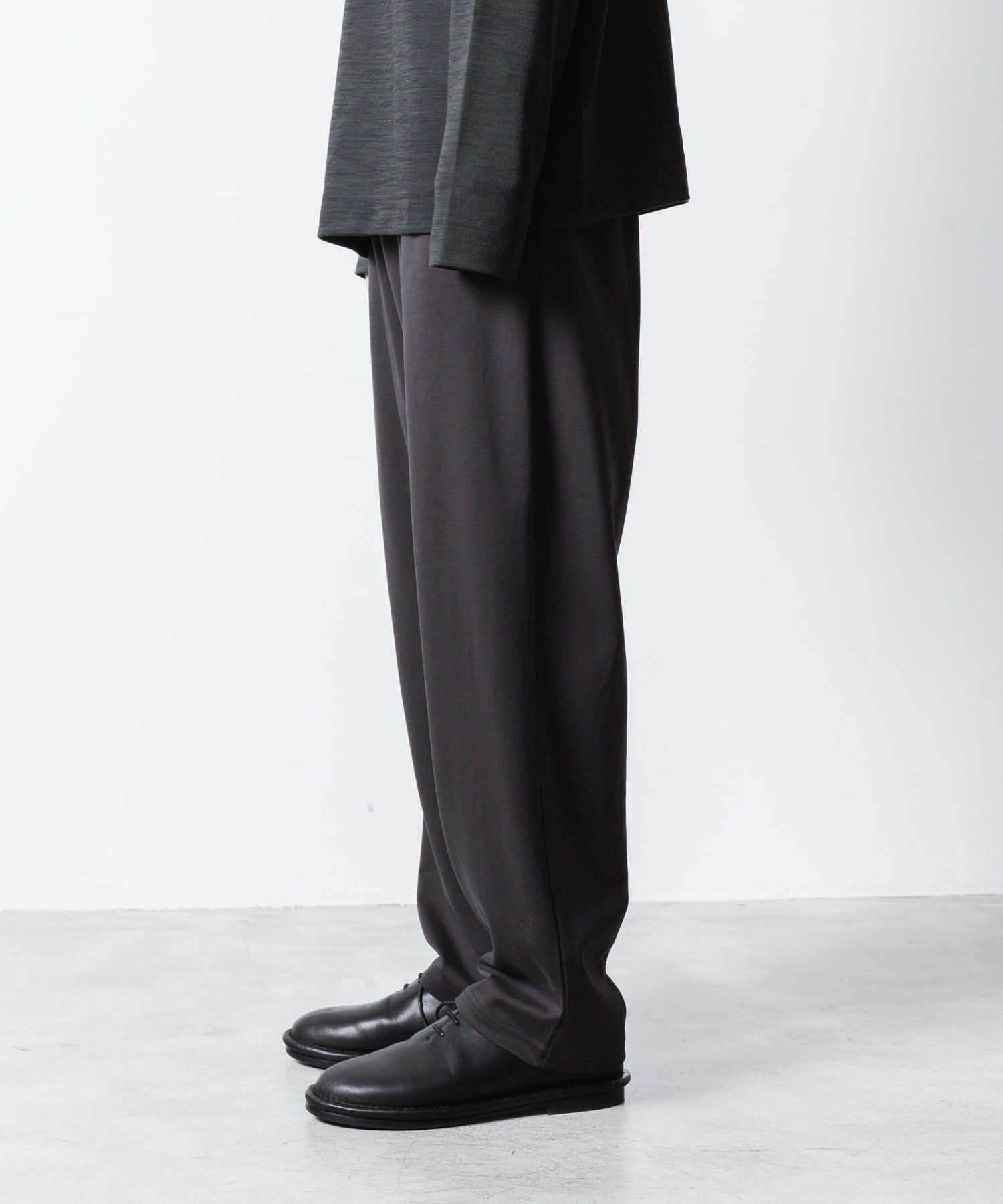 ATTACHMENT アタッチメントのCOTTON DOUBLE FACE LOUNGE TROUSERS - D.GRAYの公式通販サイトsession福岡セレクトショップ
