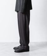 画像をギャラリービューアに読み込む, ATTACHMENT アタッチメントのCOTTON DOUBLE FACE LOUNGE TROUSERS - D.GRAYの公式通販サイトsession福岡セレクトショップ
