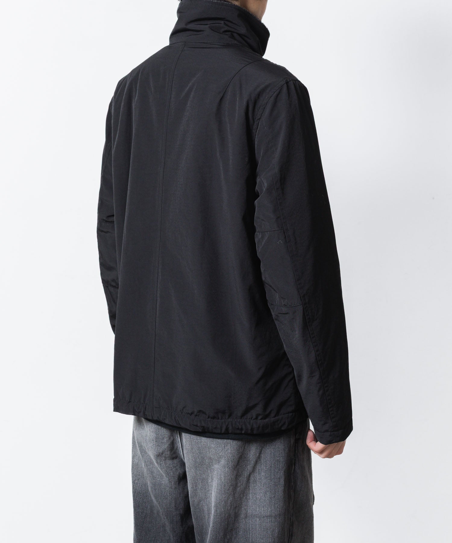 ATTACHMENT アタッチメントのCO/NY WEATHER CLOTH UTILITY JACKET - BLACKの公式通販サイトsession福岡セレクトショップ