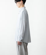 画像をギャラリービューアに読み込む, ATTACHMENT アタッチメントのWO/PE STRIPE L/S SHIRT - S.BLUEの公式通販サイトsession福岡セレクトショップ
