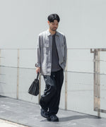 画像をギャラリービューアに読み込む, ATTACHMENT アタッチメントのCO/TEN JACQUARD LAWN PATCH POCKET L/S SHIRT - S.GRAYの公式通販サイトsession福岡セレクトショップ
