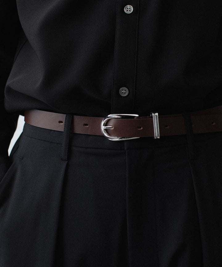 ATTACHMENT アタッチメントのCOW LEATHER WESTERN BELT - BROWNの公式通販サイトsession福岡セレクトショップ
