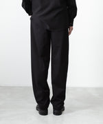 画像をギャラリービューアに読み込む, ATTACHMENT アタッチメントのCOTTON DOUBLE FACE LOUNGE TROUSERS - BLACKの公式通販サイトsession福岡セレクトショップ
