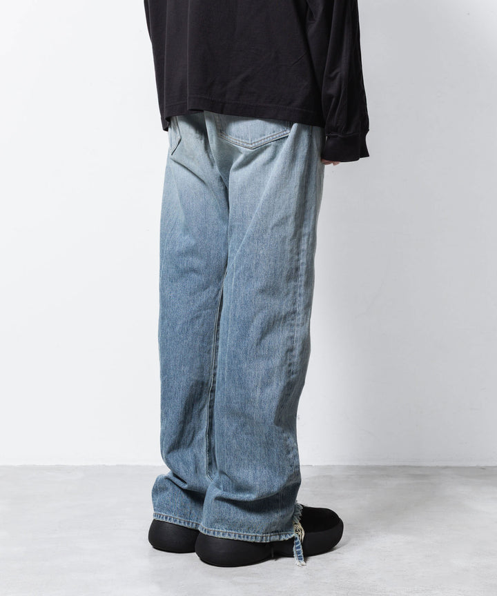 VEIN ヴェインの13OZ DENIM BOOT CUT TROUSERS - L.NAVYの公式通販サイトsession福岡セレクトショップ