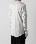 画像をギャラリービューアに読み込む, ATTACHMENT アタッチメントのSVIN CO RIB O-NECK L/S TEE - OFF WHITE 公式通販サイトsession福岡セレクトショップ
