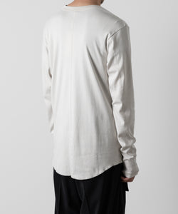 ATTACHMENT アタッチメントのSVIN CO RIB O-NECK L/S TEE - OFF WHITE 公式通販サイトsession福岡セレクトショップ