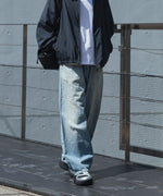 画像をギャラリービューアに読み込む, VEIN ヴェインの11OZ DENIM BAGGY JEANS - L.NAVYの公式通販サイトsession福岡セレクトショップ
