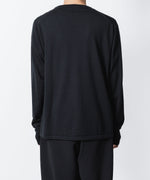 画像をギャラリービューアに読み込む, ATTACHMENT アタッチメントの× JOHN SMEDLEY MERINO EXTRAFINE WELTED CREW NECK L/S - BLACKの公式通販サイトsession福岡セレクトショップ
