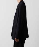 画像をギャラリービューアに読み込む, ATTACHMENT アタッチメントのPE STRETCH RIB COLLARLESS CARDIGAN - D.NAVY 公式通販サイトsession福岡セレクトショップ
