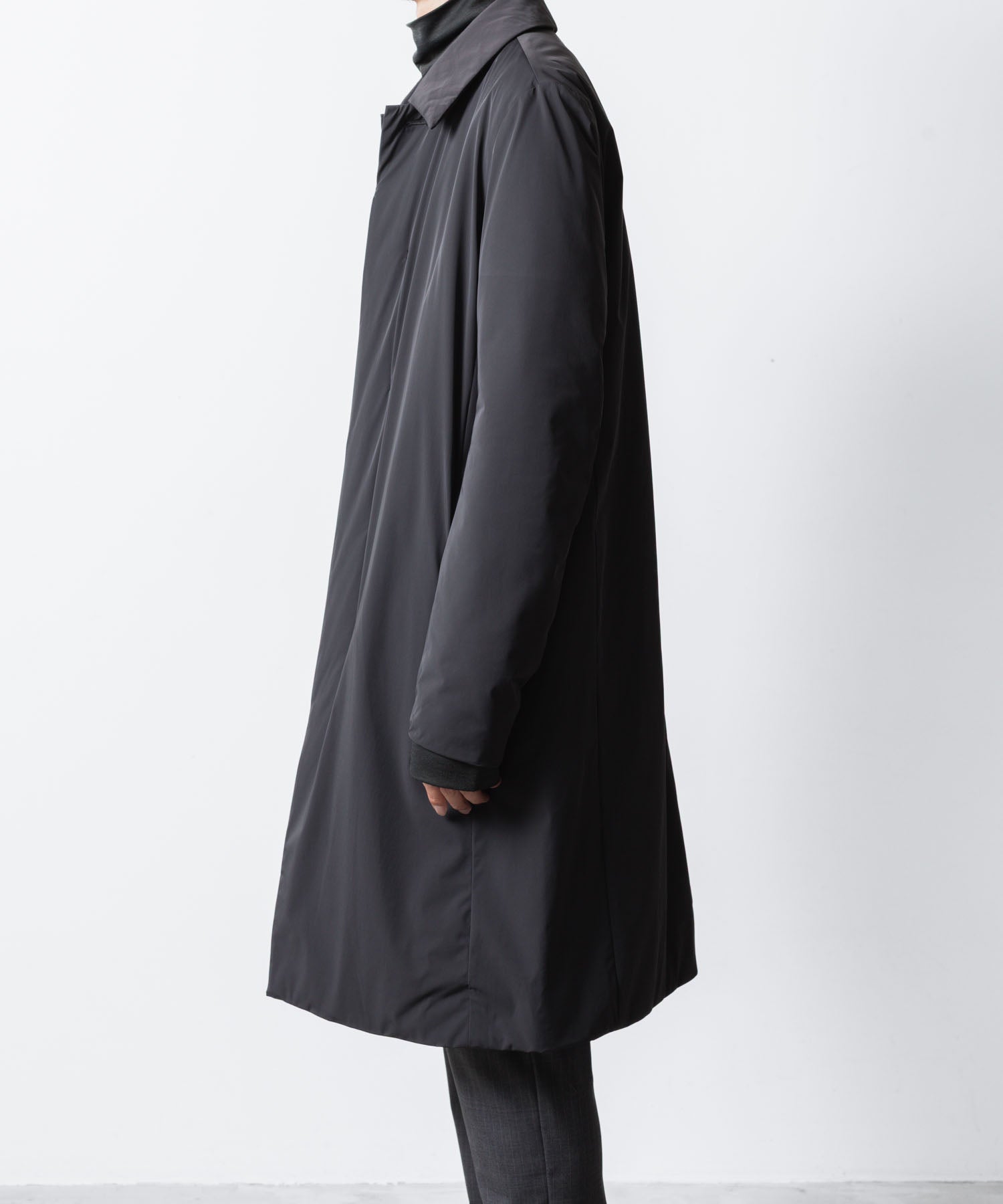 ATTACHMENT アタッチメントのNY 2LAYER STRETCH PADDING BALMACAAN COAT - D.GRAYの公式通販サイトsession福岡セレクトショップ