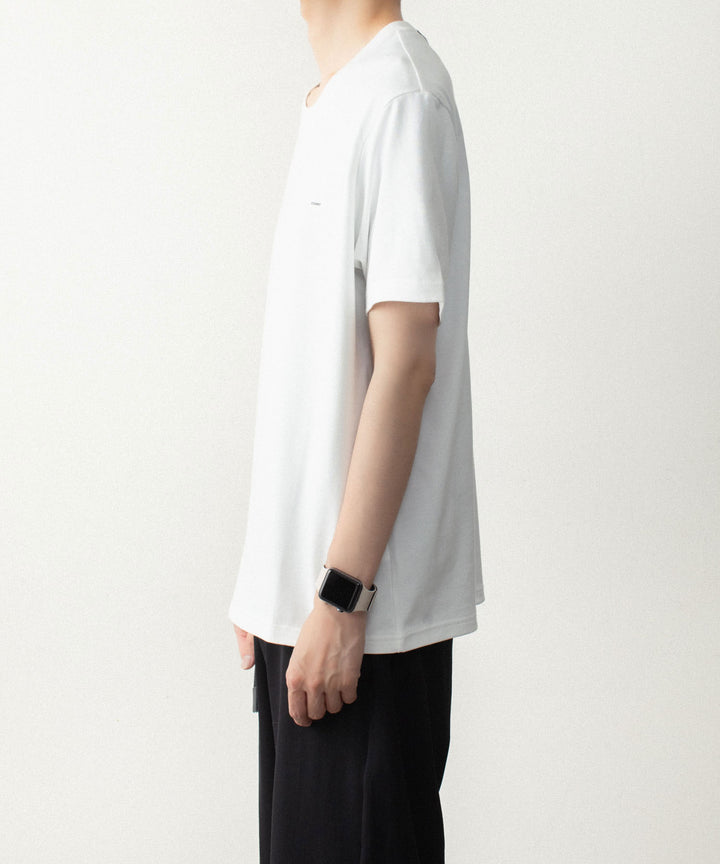 ATTACHMENT アタッチメントの100//3 JERSEY LOGO S/S TEE - WHITEの公式通販サイトsession福岡セレクトショップ