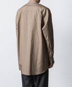画像をギャラリービューアに読み込む, ATTACHMENT アタッチメントの140/2 GIZA BROAD BANDCOLLAR L/S SHIRT - CAMELの公式通販サイトsession福岡セレクトショップ
