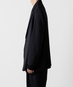 ATTACHMENT アタッチメントのPE STRETCH DOUBLE CLOTH OVERSIZED 2B JACKET - NAVY 公式通販サイトsession福岡セレクトショップ