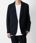 画像をギャラリービューアに読み込む, ATTACHMENT アタッチメントの別注SOLOTEX DOUBLE CLOTH 2B JACKET - NAVYの公式通販サイトsession福岡セレクトショップ

