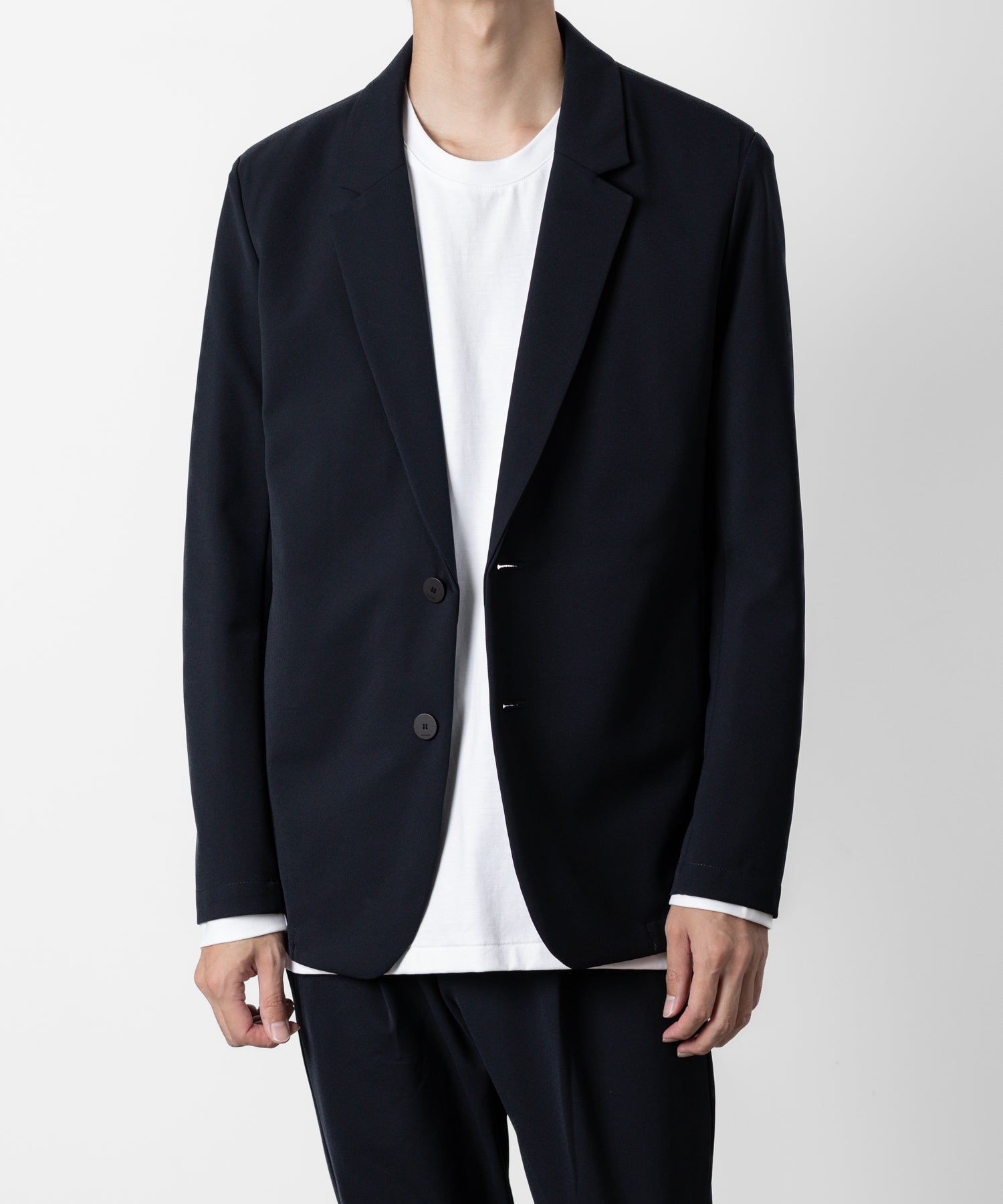 ATTACHMENT アタッチメントの別注SOLOTEX DOUBLE CLOTH 2B JACKET - NAVYの公式通販サイトsession福岡セレクトショップ
