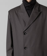 画像をギャラリービューアに読み込む, ATTACHMENT アタッチメントのWO GABARDINE PEAK LAPEL JACKET - D.GRAY の公式通販サイトsession福岡セレクトショップ
