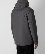 画像をギャラリービューアに読み込む, ATTACHMENT アタッチメントの3LAYER LIGHT TAFFETA HOODED DOWN JACKET - D.GRAY 公式通販サイトsession福岡セレクトショップ
