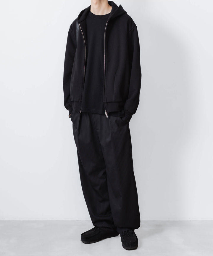 VEIN ヴェインのJUMBERCA TERRY ZIP UP HOODIE - BLACKの公式通販サイトsession福岡セレクトショップ