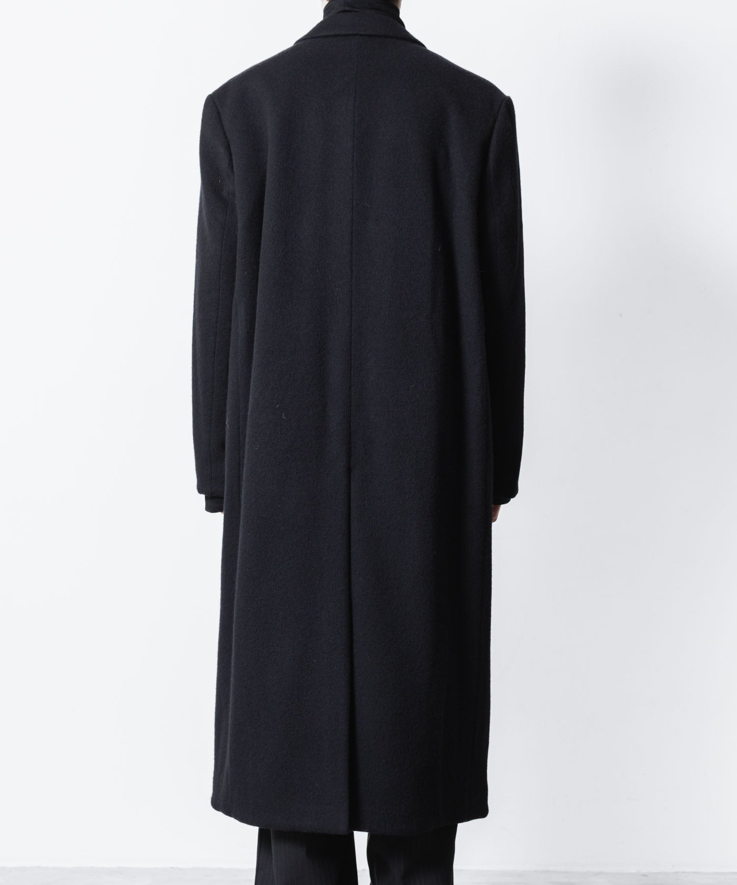 ATTACHMENT アタッチメントのWOOL SHAGGY PADDING CHESTER COAT - BLACKの公式通販サイトsession福岡セレクトショップ