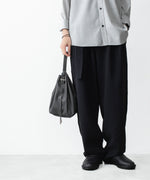 画像をギャラリービューアに読み込む, ATTACHMENT / EXCLUSIVE ITEMアタッチメントのSYNTHETIC LEATHER SMALL BUCKET BAG - GRAYの公式通販サイトsession福岡セレクトショップ
