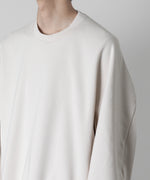 画像をギャラリービューアに読み込む, 【ATTACHMENT】ATTACHMENT アタッチメントのCO/PE DOUBLE KNIT SWEAT SHIRT - OFF WHITE 公式通販サイトsession福岡セレクトショップ
