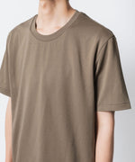 画像をギャラリービューアに読み込む, ATTACHMENT アタッチメントのCOTTON DOUBLE FACE SLIM FIT S/S TEE - CAMELの公式通販サイトsession福岡セレクトショップ
