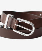 画像をギャラリービューアに読み込む, ATTACHMENT アタッチメントのCOW LEATHER WESTERN BELT - BROWNの公式通販サイトsession福岡セレクトショップ

