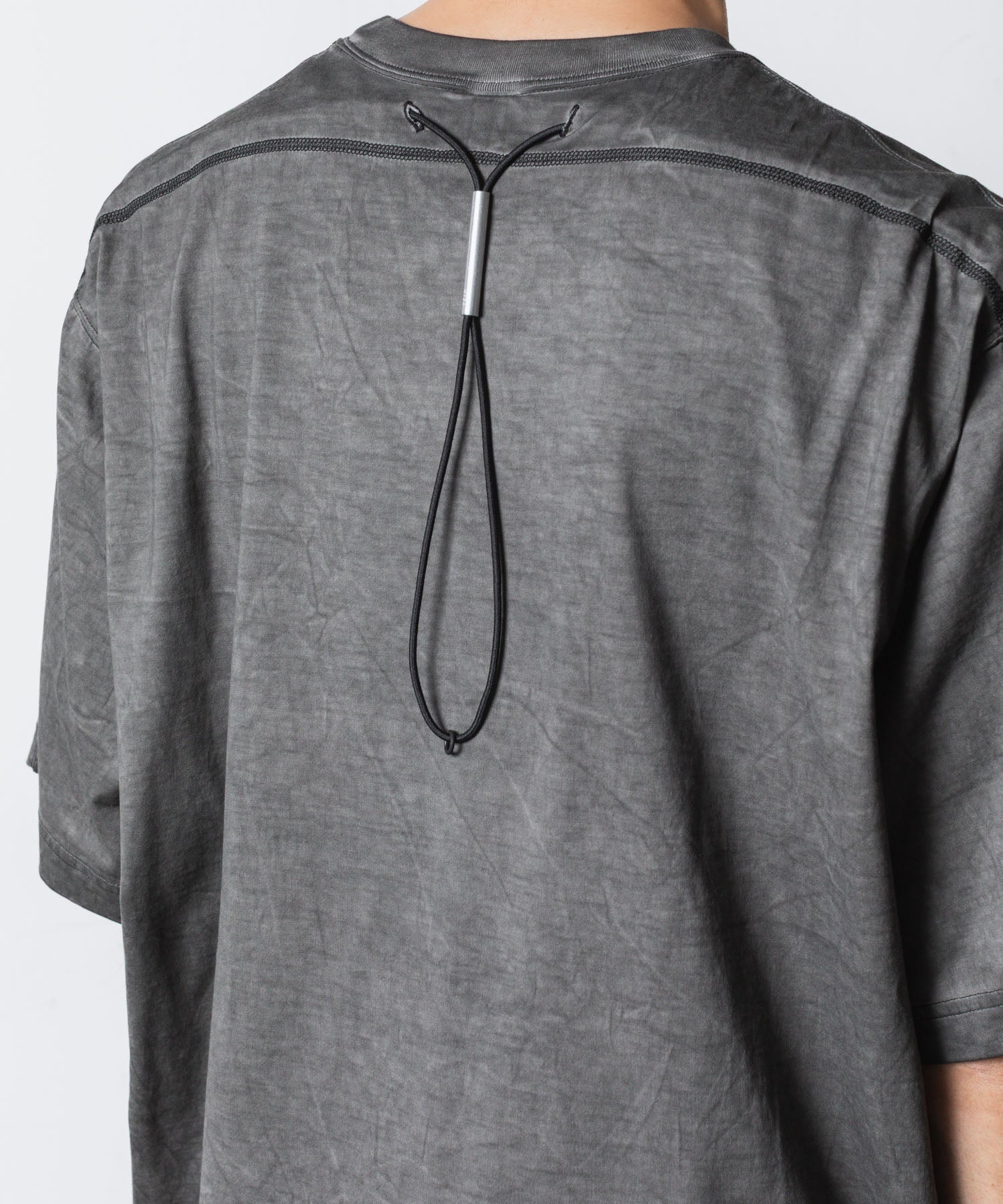VEIN ヴェインの100/3 SUEDE JERSEY COLD DYED VESSEL S/S TEE - GRAYの公式通販サイトsession福岡セレクトショップ