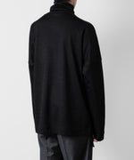 画像をギャラリービューアに読み込む, ATTACHMENT アタッチメントのWO/NY SMOOTH OVERSIZED HIGHNECK L/S TEE - BLACK 公式通販サイトsession福岡セレクトショップ
