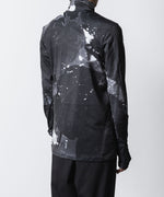 画像をギャラリービューアに読み込む, VEIN ヴェインのPRINTED COOLMAX STRETCH JERSEY VPW HIGH NECK L/S TEE - BLACKの公式通販サイトsession福岡セレクトショップ
